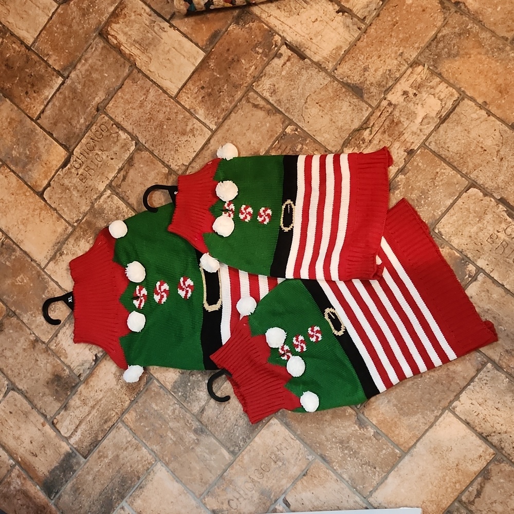 Pet Posse Christmas Sweater Bundle NWT